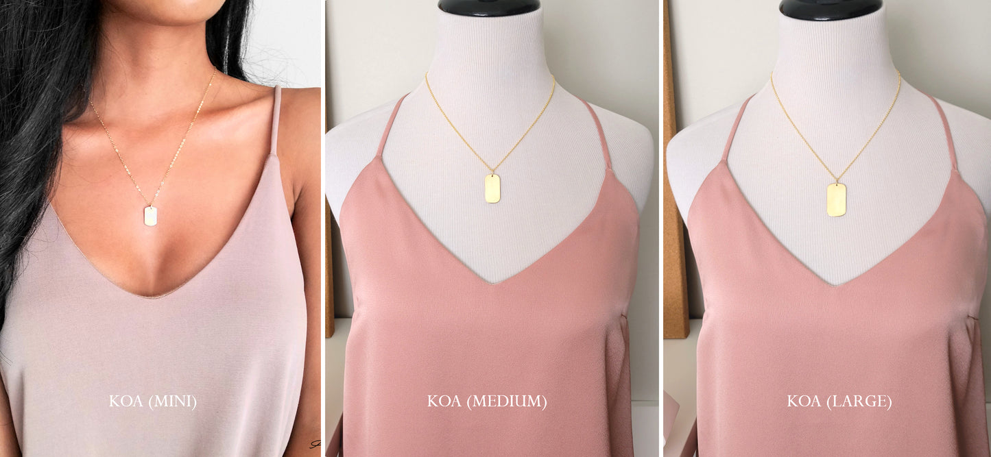 Actual Handwriting Engraving | KOA