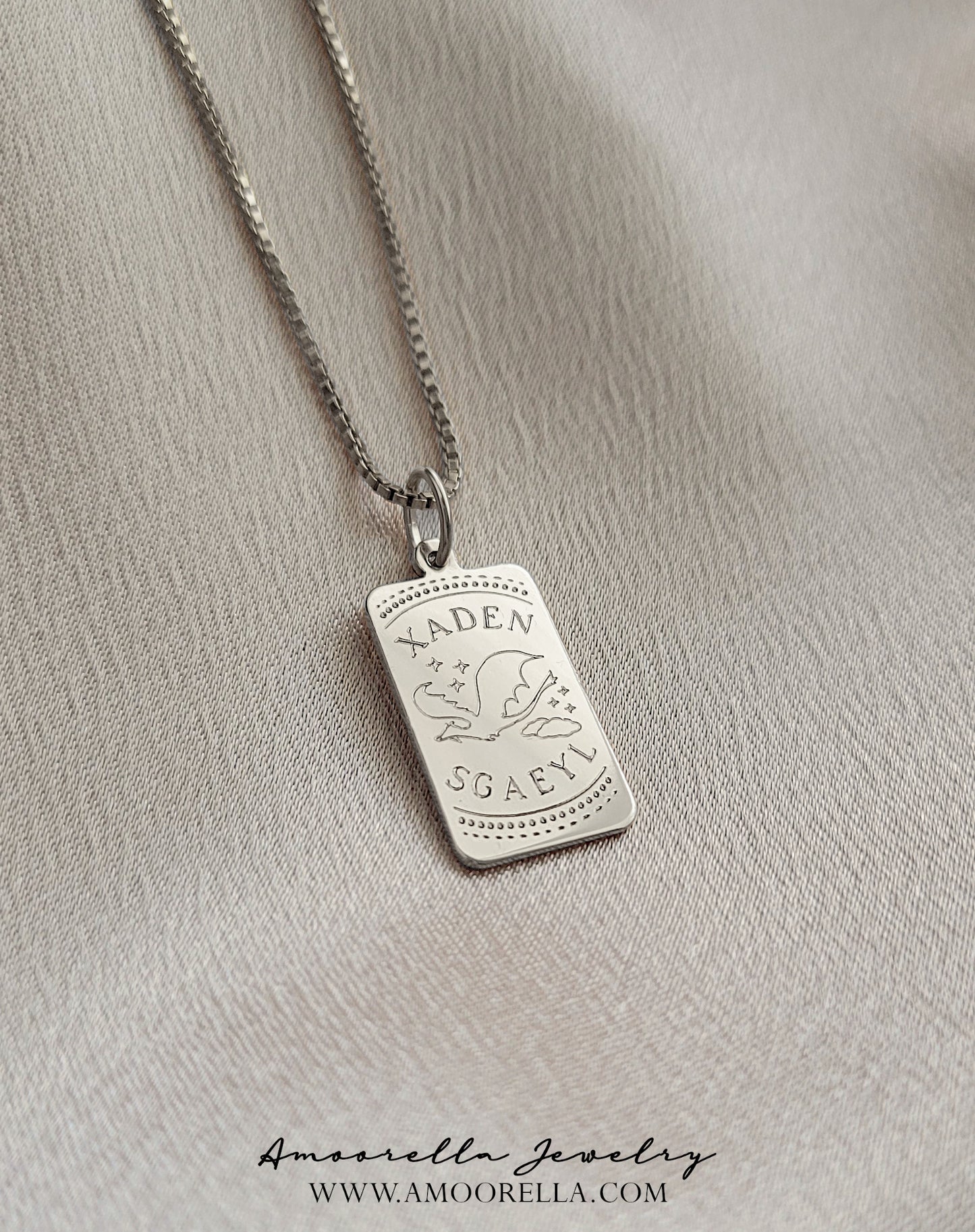 Xaden + Sgaeyl Necklace | Fourth Wing