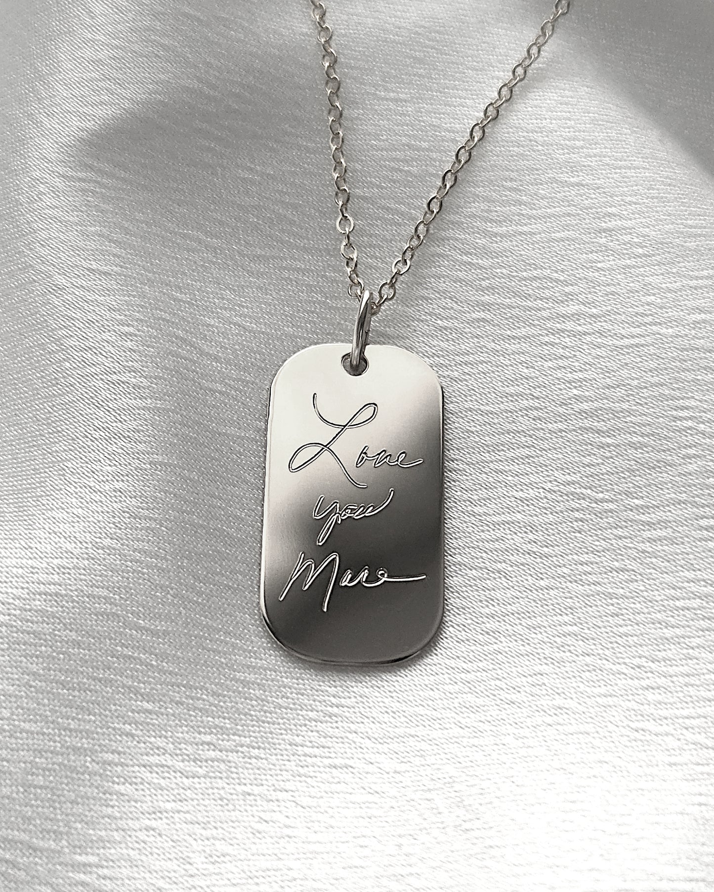 Custom Engraved Handwriting • KOA