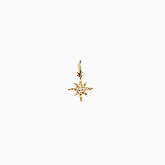 Tiny North Star Charm