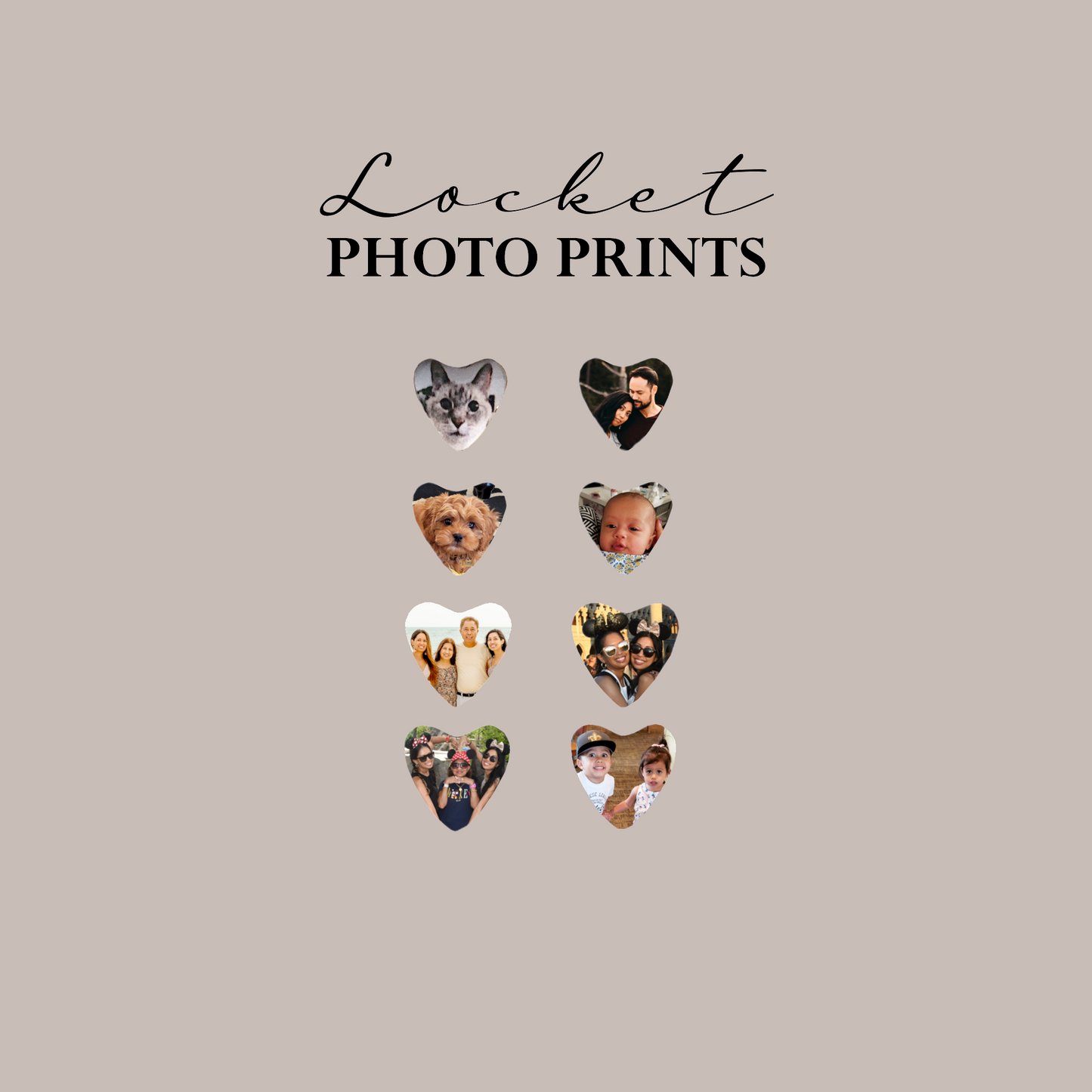 LOCKET PHOTO PRINTS