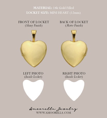 HEART PHOTO LOCKET