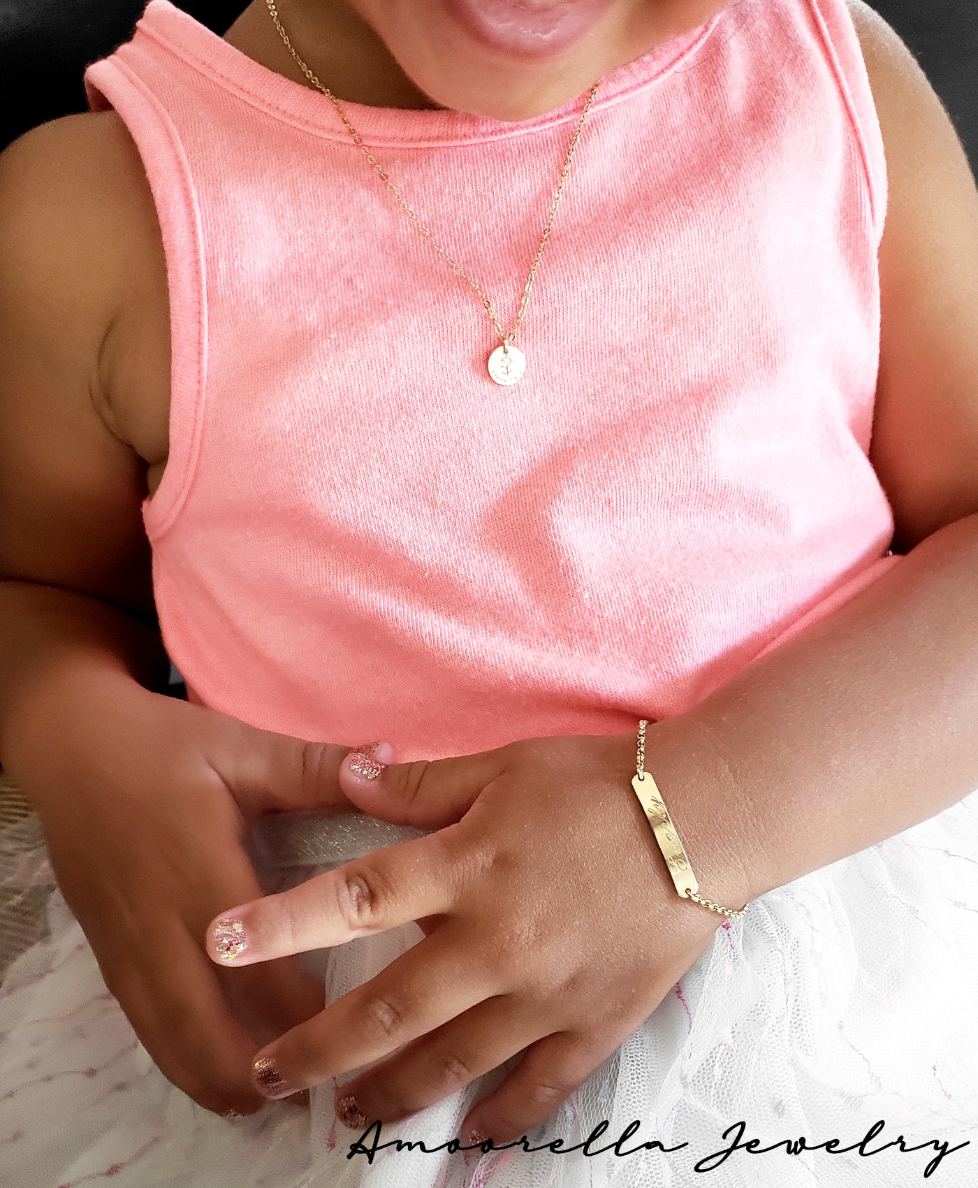 Baby • Toddler Name Plate Bracelet