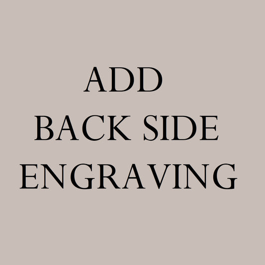 ADD Back Side Engraving