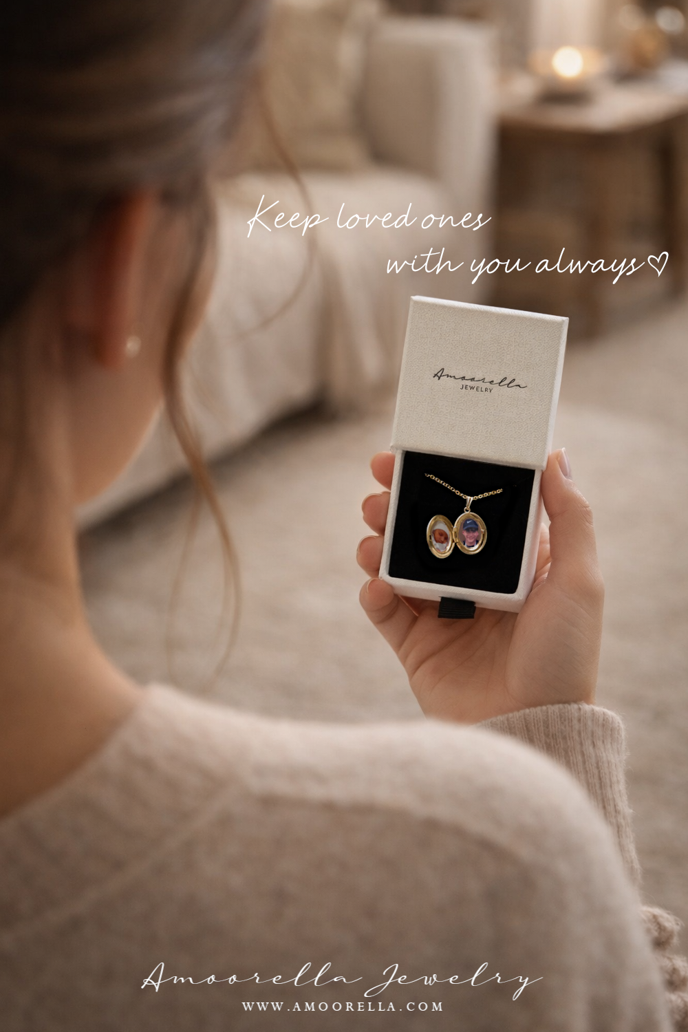 Personalized Oval Photo Locket