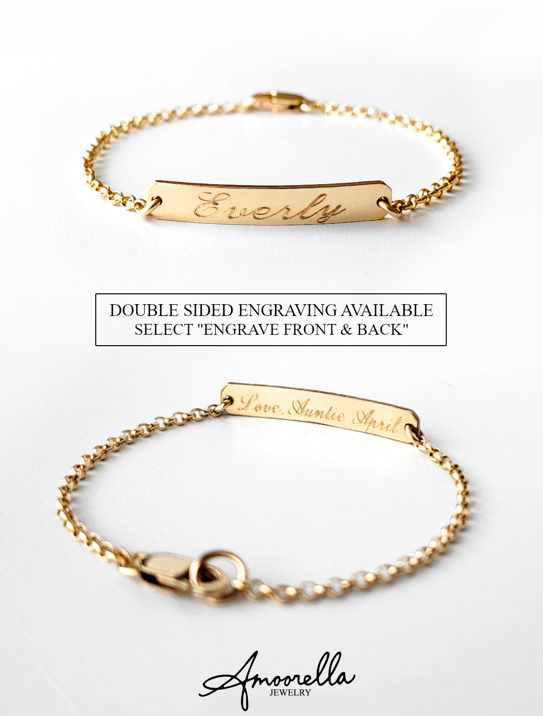 Baby • Toddler Name Plate Bracelet