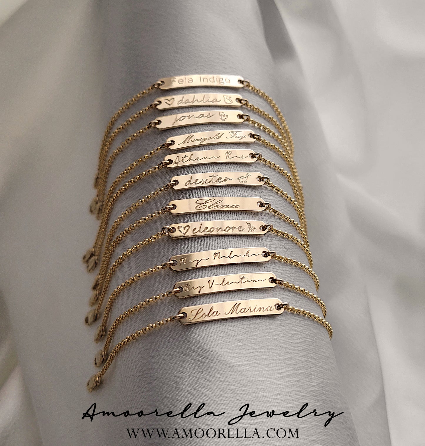 Baby • Toddler Name Plate Bracelet