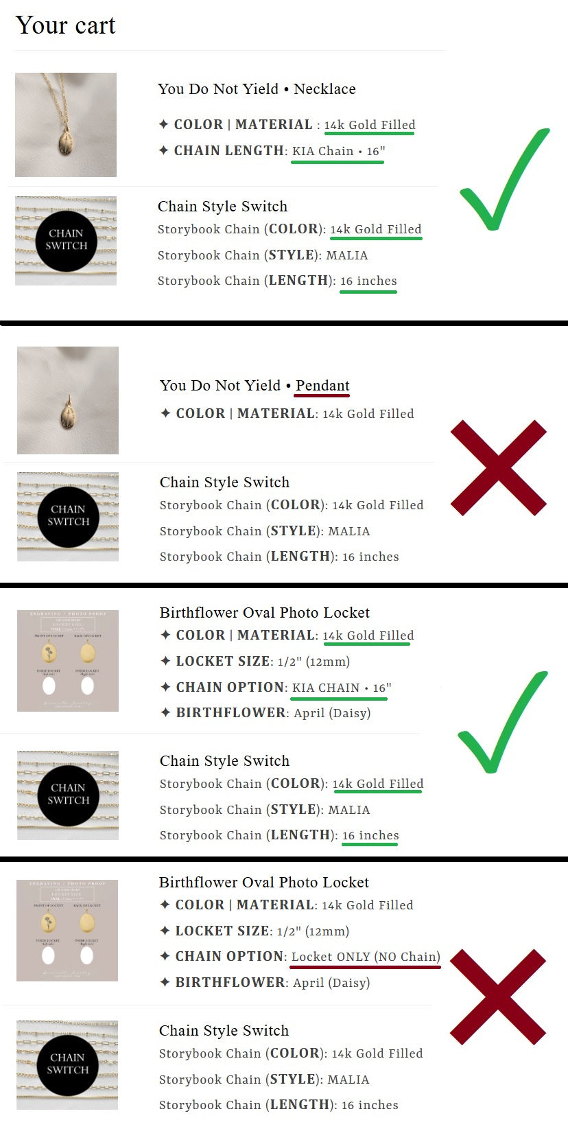 Chain Style Switch