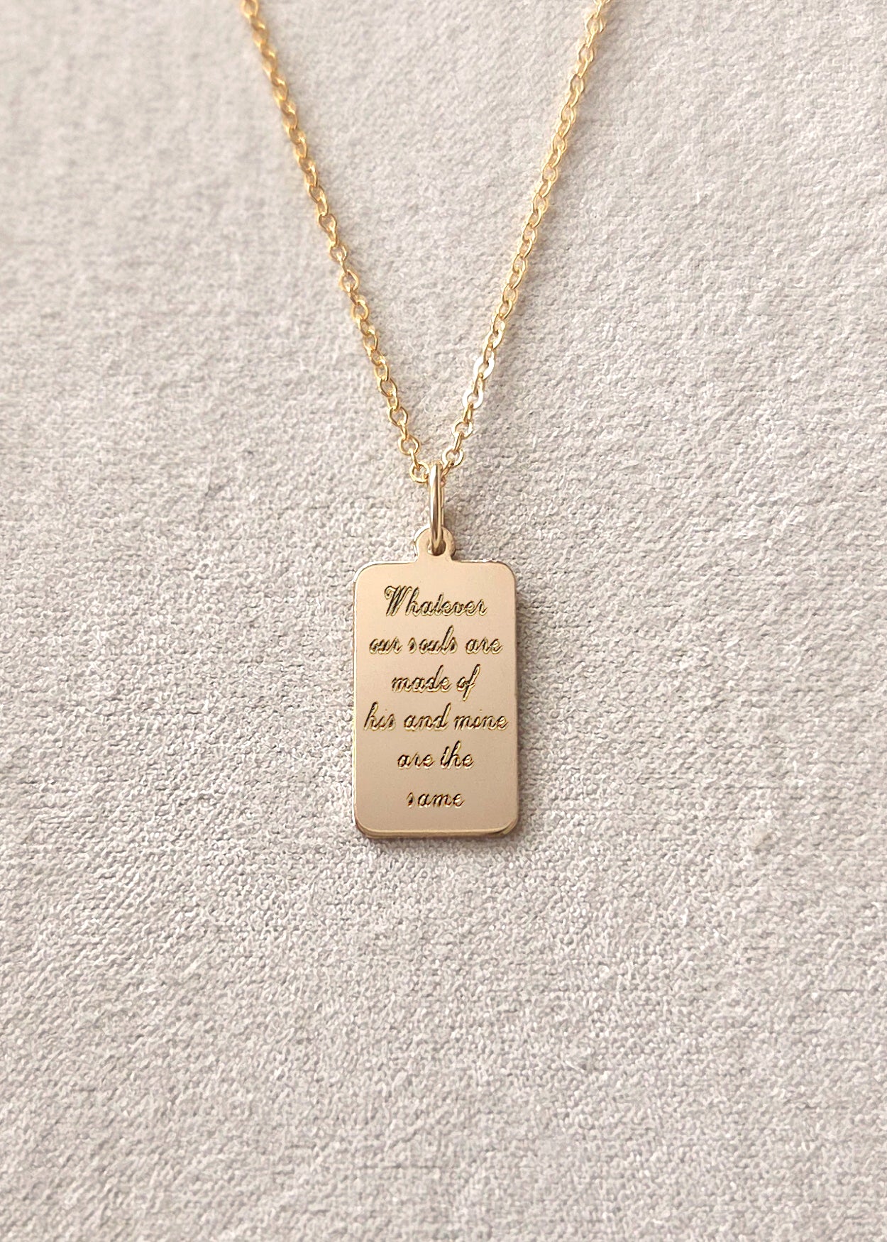 Custom Engraved Book Quote | HARPER #4