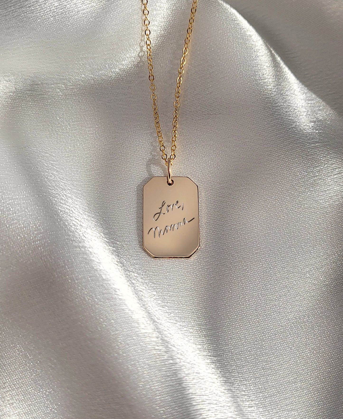 Custom Engraved Handwriting • KAIA