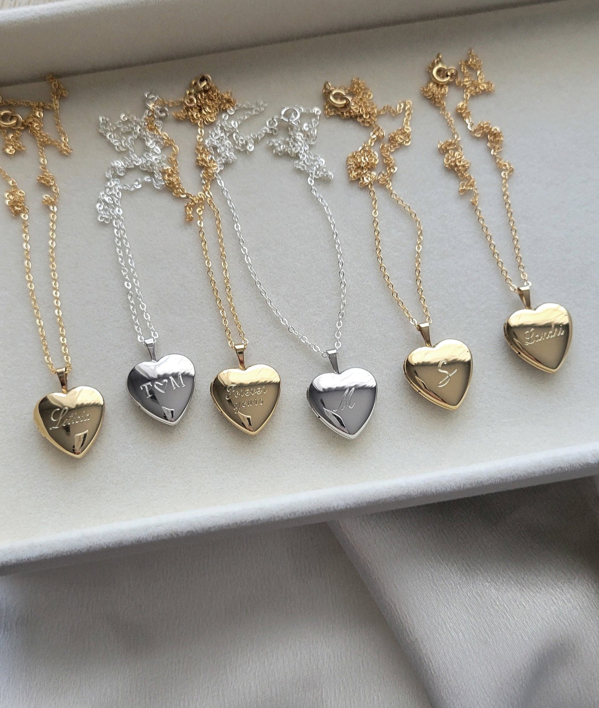 Engraved Photo Lockets