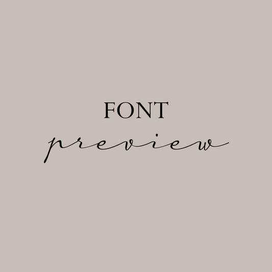 Font Preview