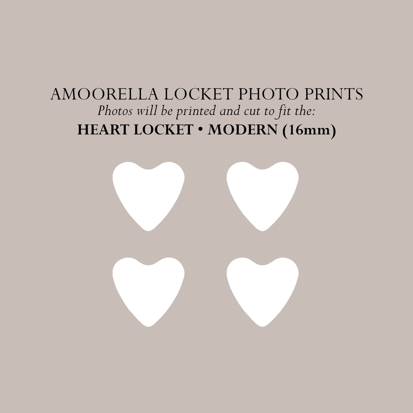 LOCKET PHOTO PRINTS