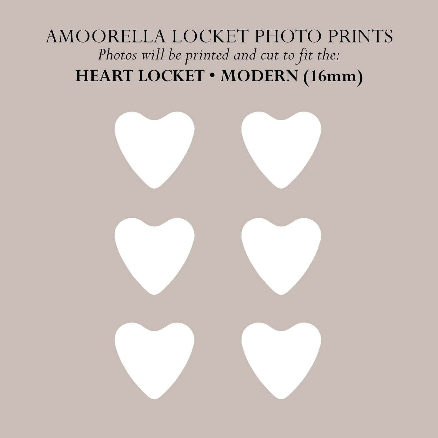 LOCKET PHOTO PRINTS