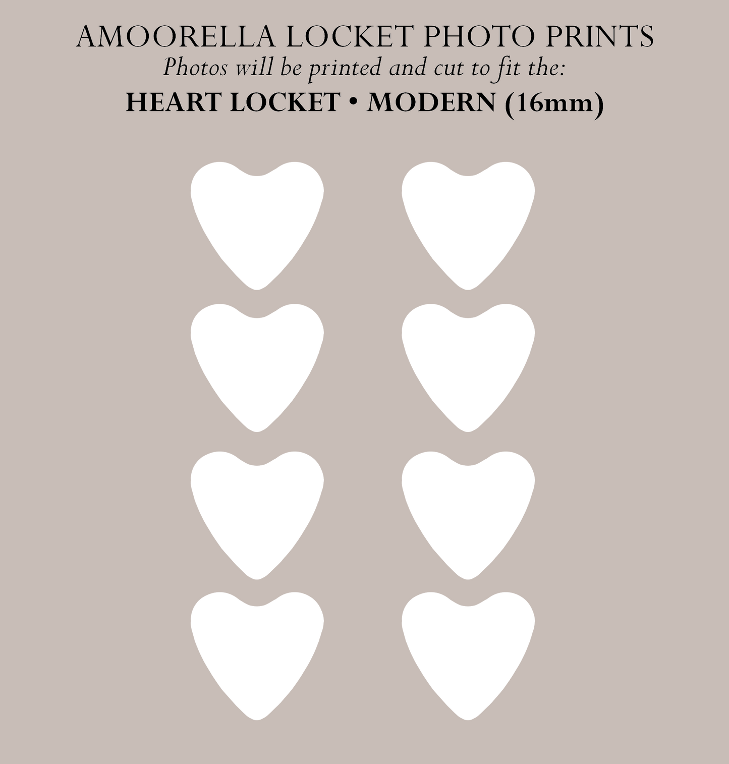 LOCKET PHOTO PRINTS