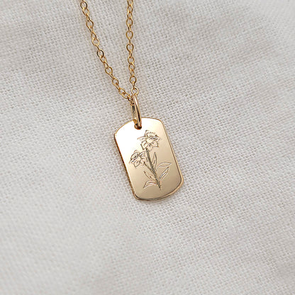 Koa | Mini Dog Tag