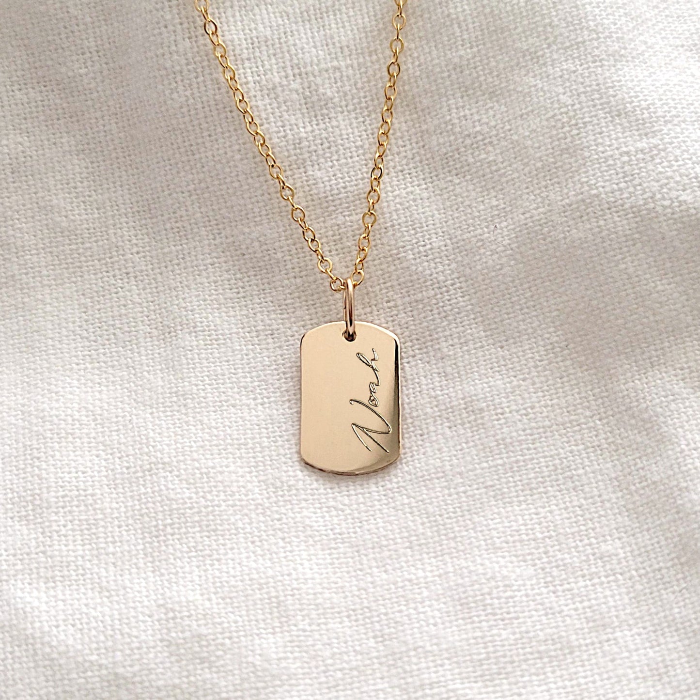 Koa | Mini Dog Tag