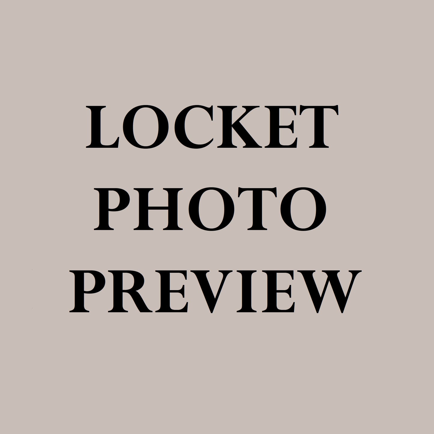 LOCKET PHOTO PREVIEW