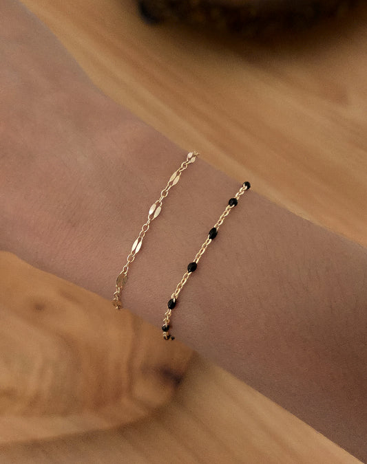 Malia • Noir | Bracelet