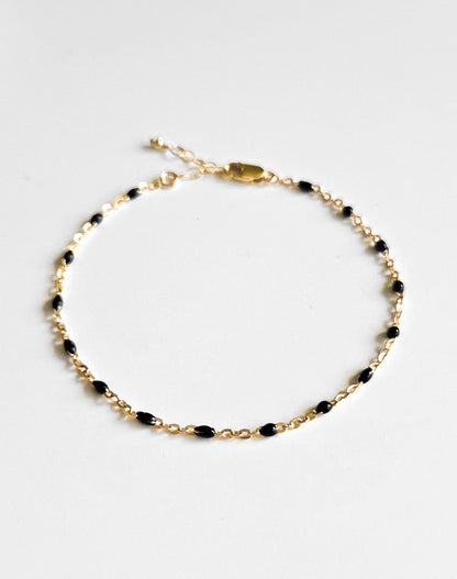 Malia • Noir | Bracelet