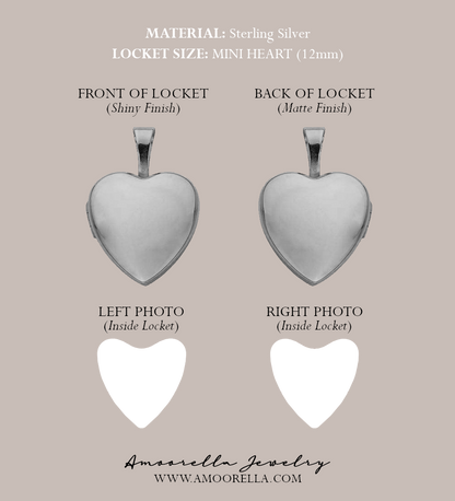 HEART PHOTO LOCKET