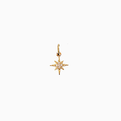 Tiny North Star Charm