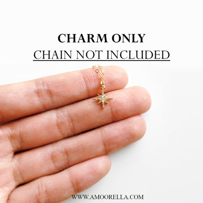 Tiny North Star Charm