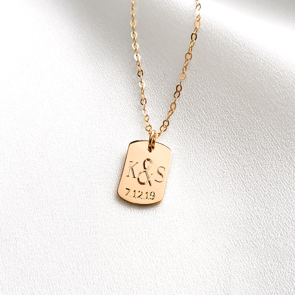 Koa | Mini Dog Tag